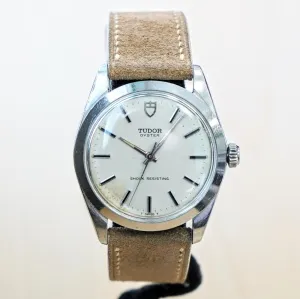 1968 TUDOR Oyster Watch Ref. 7991/0 34mm Shock Resisting Wristwatch Oyster Case by Rolex