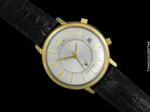 1969 Jaeger-LeCoultre Vintage Mens Memovox Alarm Reveil, Automatic - 10K Gold Filled