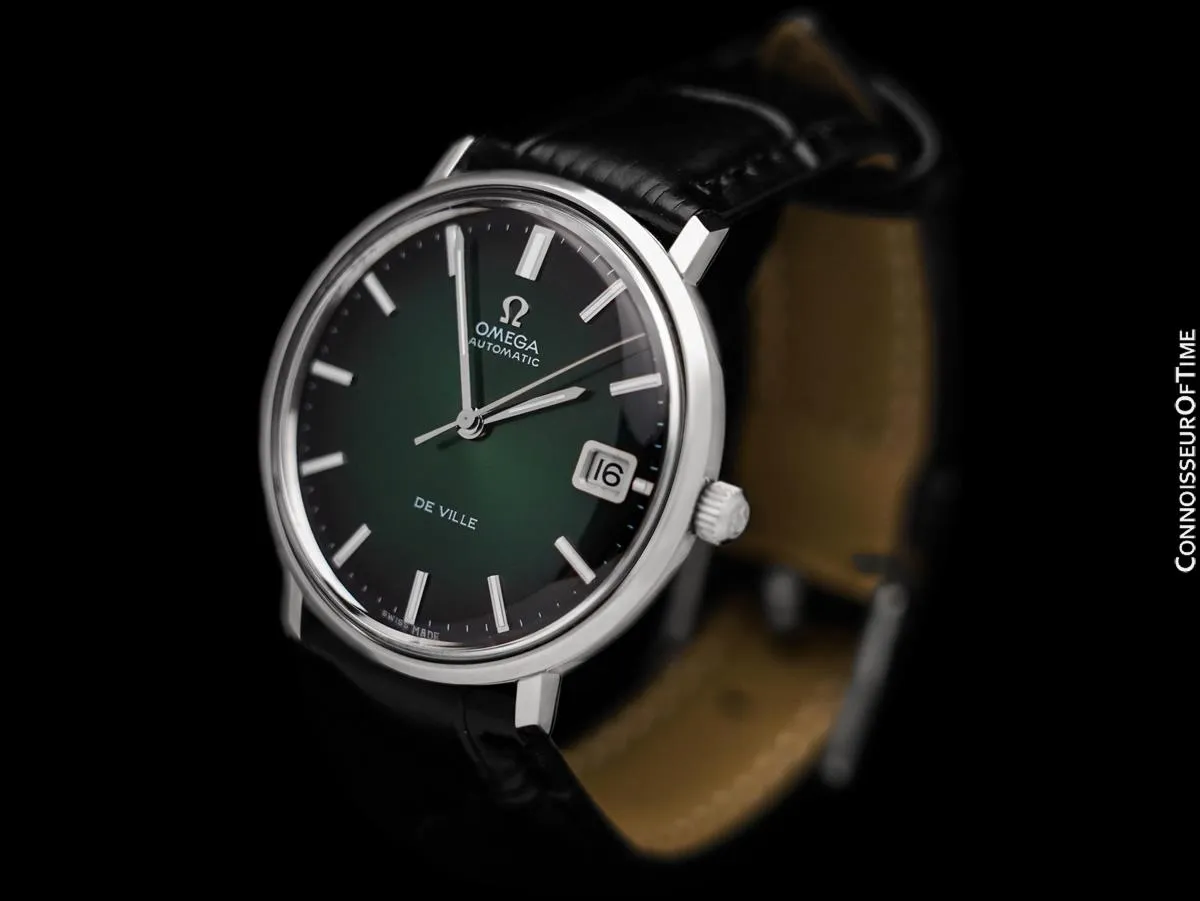 1969 Omega De Ville Vintage Mens Cal. 565 Automatic Watch - Stainless Steel