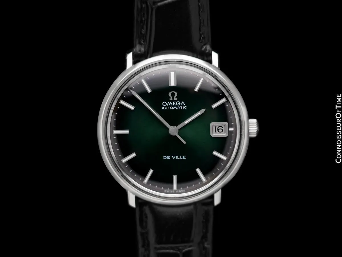 1969 Omega De Ville Vintage Mens Cal. 565 Automatic Watch - Stainless Steel