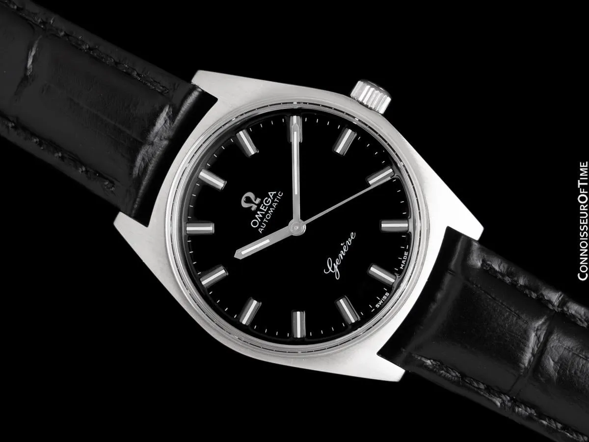 1969 Omega Geneve Vintage Mens Cal. 552 Automatic Watch - Stainless Steel