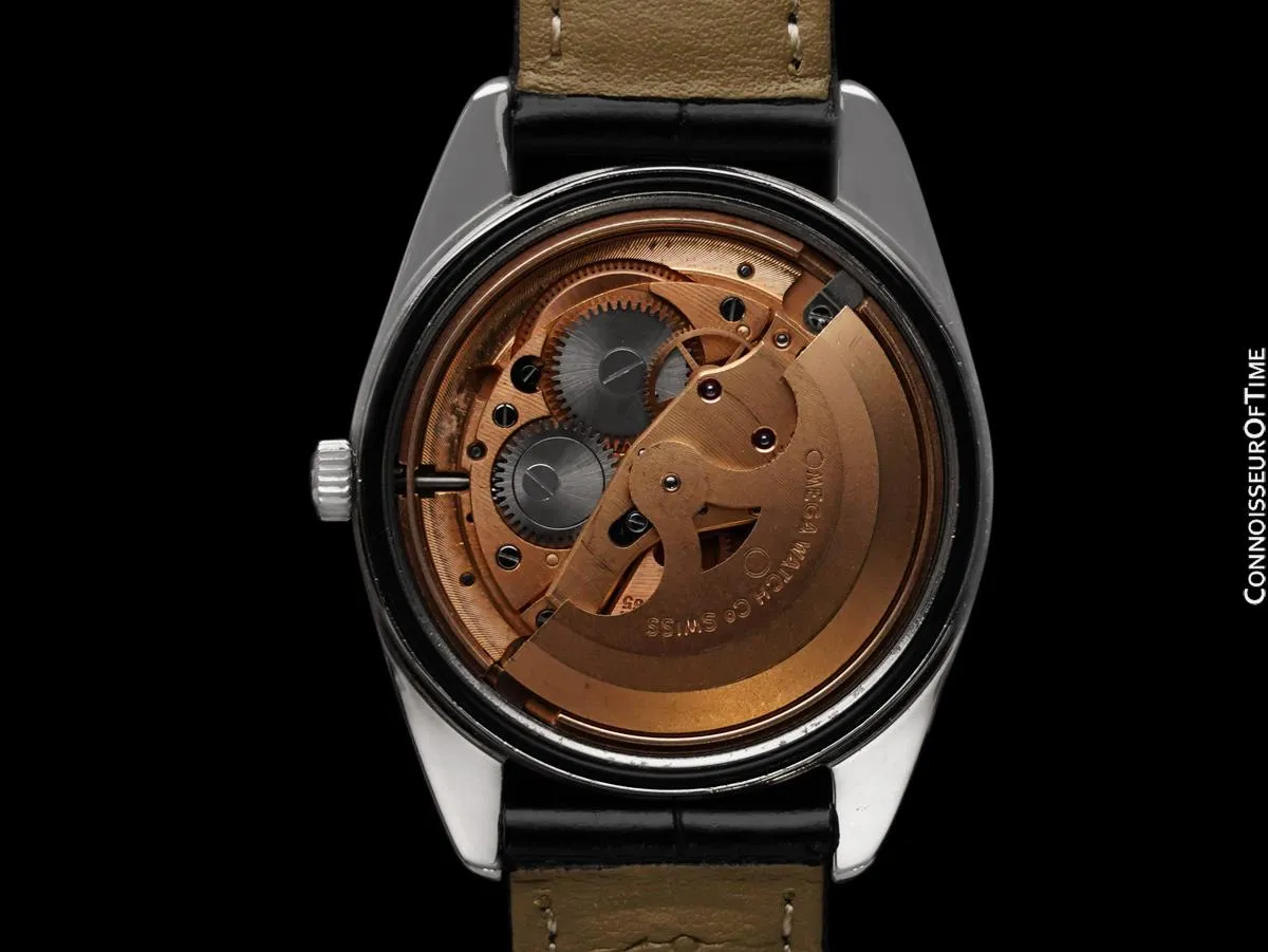 1969 Omega Seamaster Mens Vintage Watch with Autoamtic Cal. 565 Movement and Royal Blue Dial - Stainless Steel