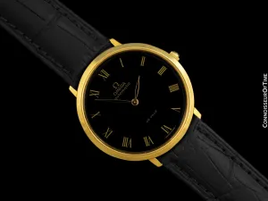 1969 Omega Vintage De Ville Mens Full Size Automatic Watch - 18K Gold Plated & Stainless Steel