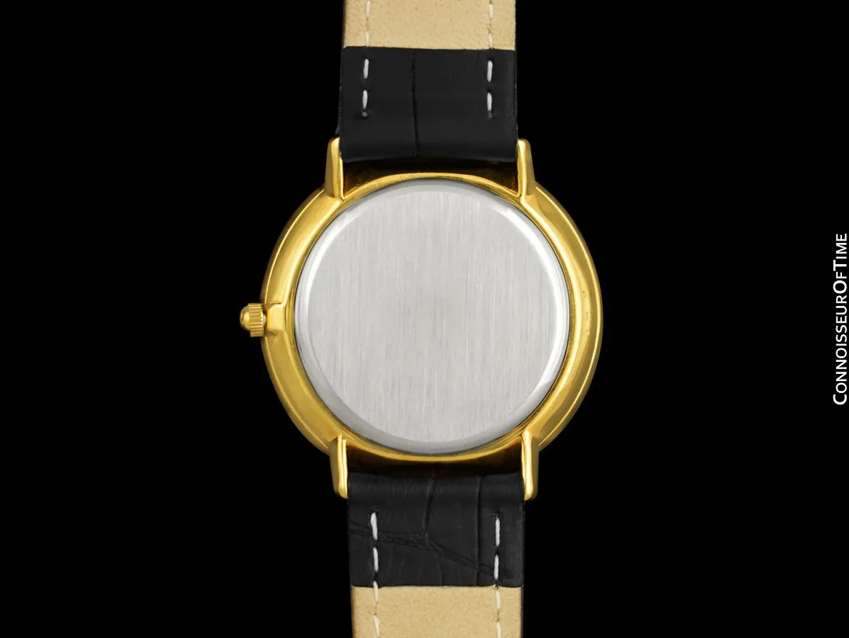 1969 Omega Vintage De Ville Mens Full Size Automatic Watch - 18K Gold Plated & Stainless Steel