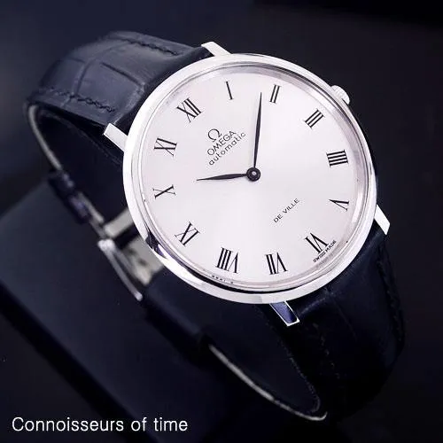 1969 Omega Vintage De Ville Mens Full Size Automatic Watch - Stainless Steel
