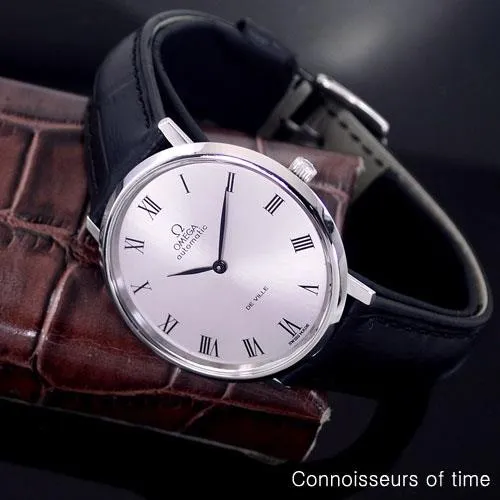 1969 Omega Vintage De Ville Mens Full Size Automatic Watch - Stainless Steel