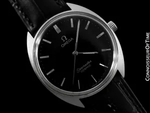 1969 Omega Vintage Mens Seamaster Cosmic Retro Handwound Watch - Stainless Steel