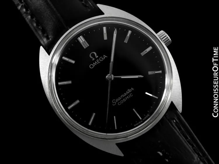 1969 Omega Vintage Mens Seamaster Cosmic Retro Handwound Watch - Stainless Steel