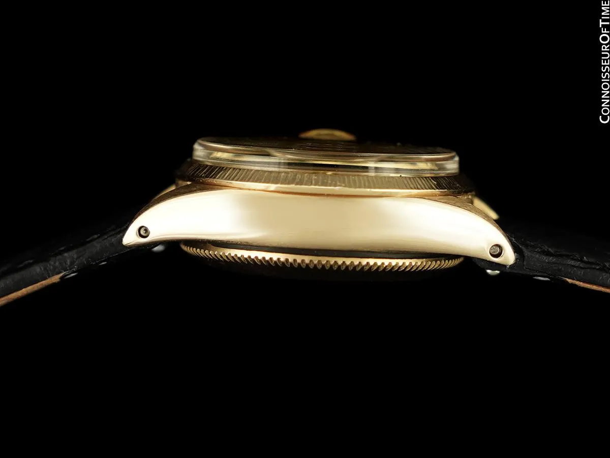 1969 Rolex Datejust (President) Ladies Vintage Watch with Champagne Dial - 18K Gold