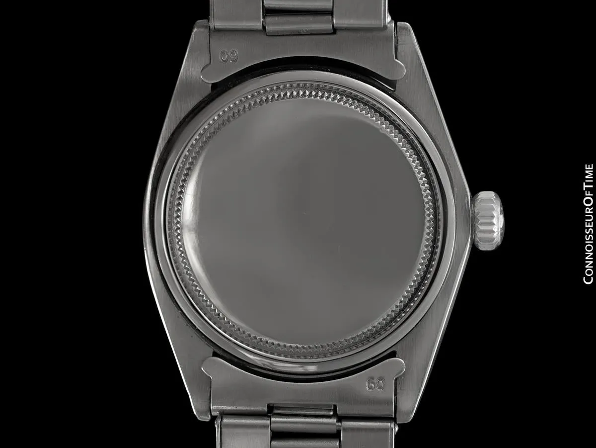 1969 Rolex Oyster Classic Vintage Mens Handwound Watch, Stainless Steel