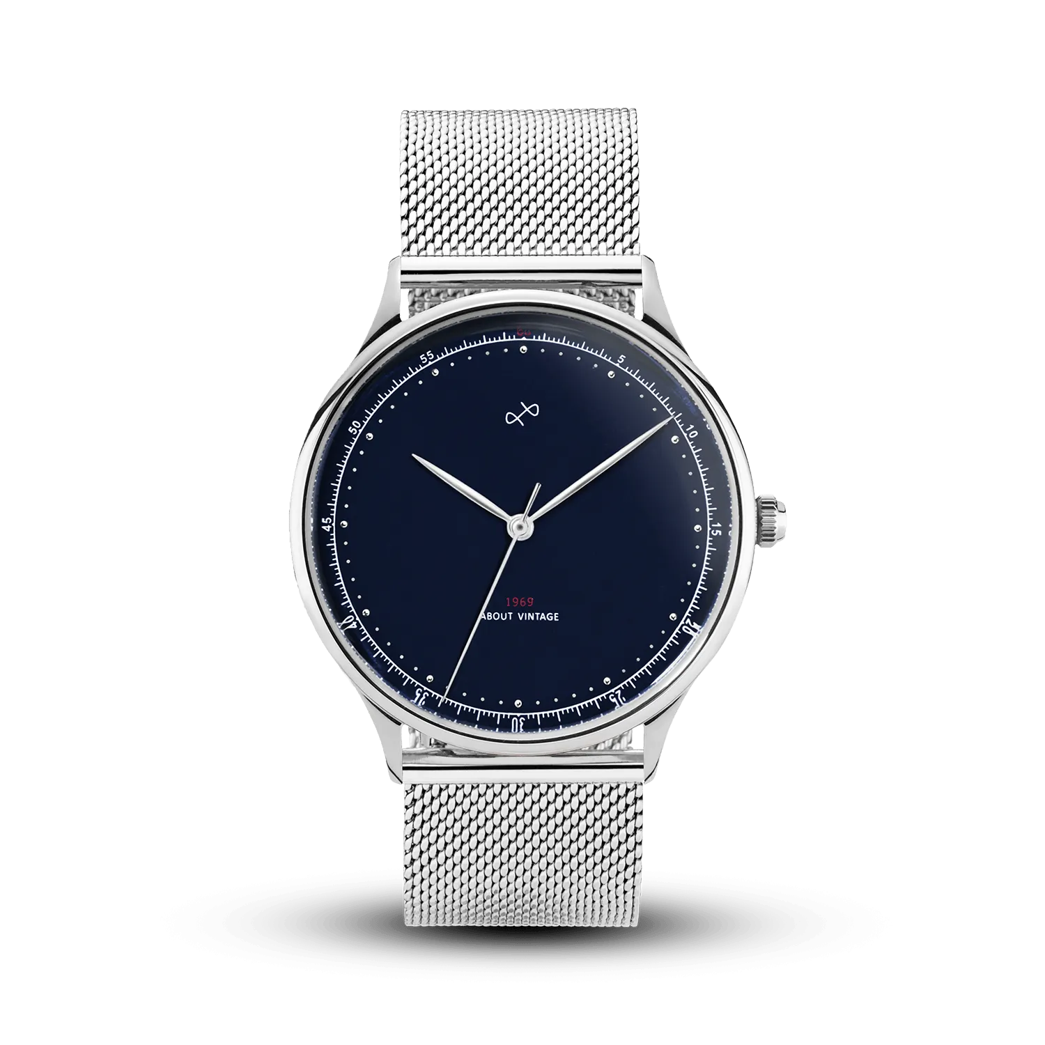 1969 Vintage, Steel / Midnight Blue - Special Edition – 39mm