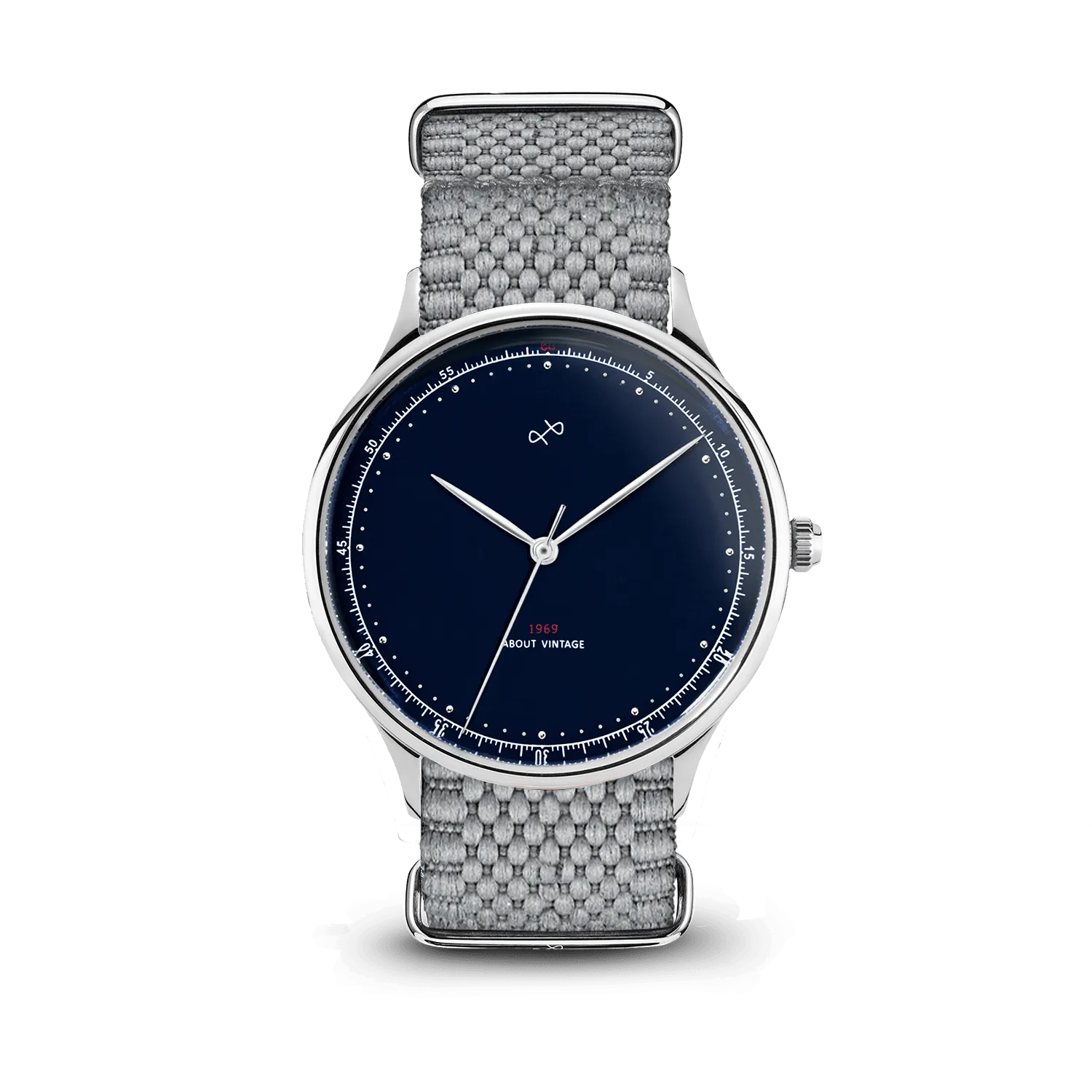1969 Vintage, Steel / Midnight Blue - Special Edition – 39mm
