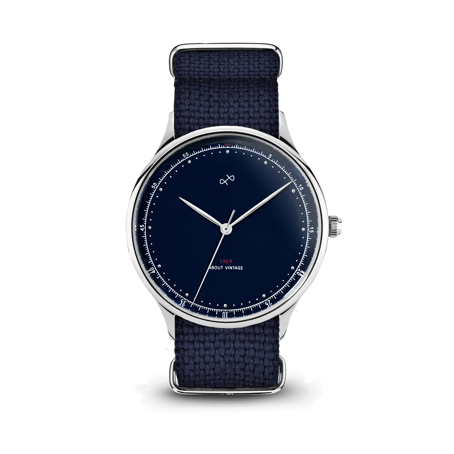 1969 Vintage, Steel / Midnight Blue - Special Edition – 39mm
