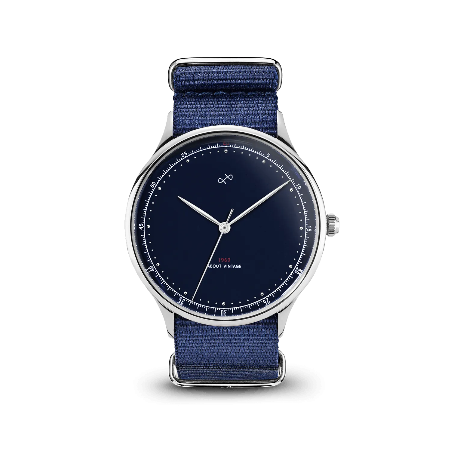 1969 Vintage, Steel / Midnight Blue - Special Edition – 39mm