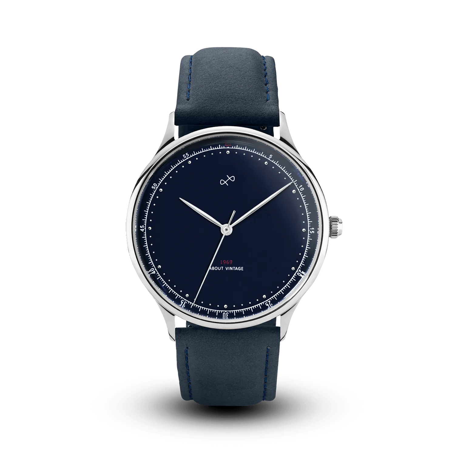 1969 Vintage, Steel / Midnight Blue - Special Edition – 39mm