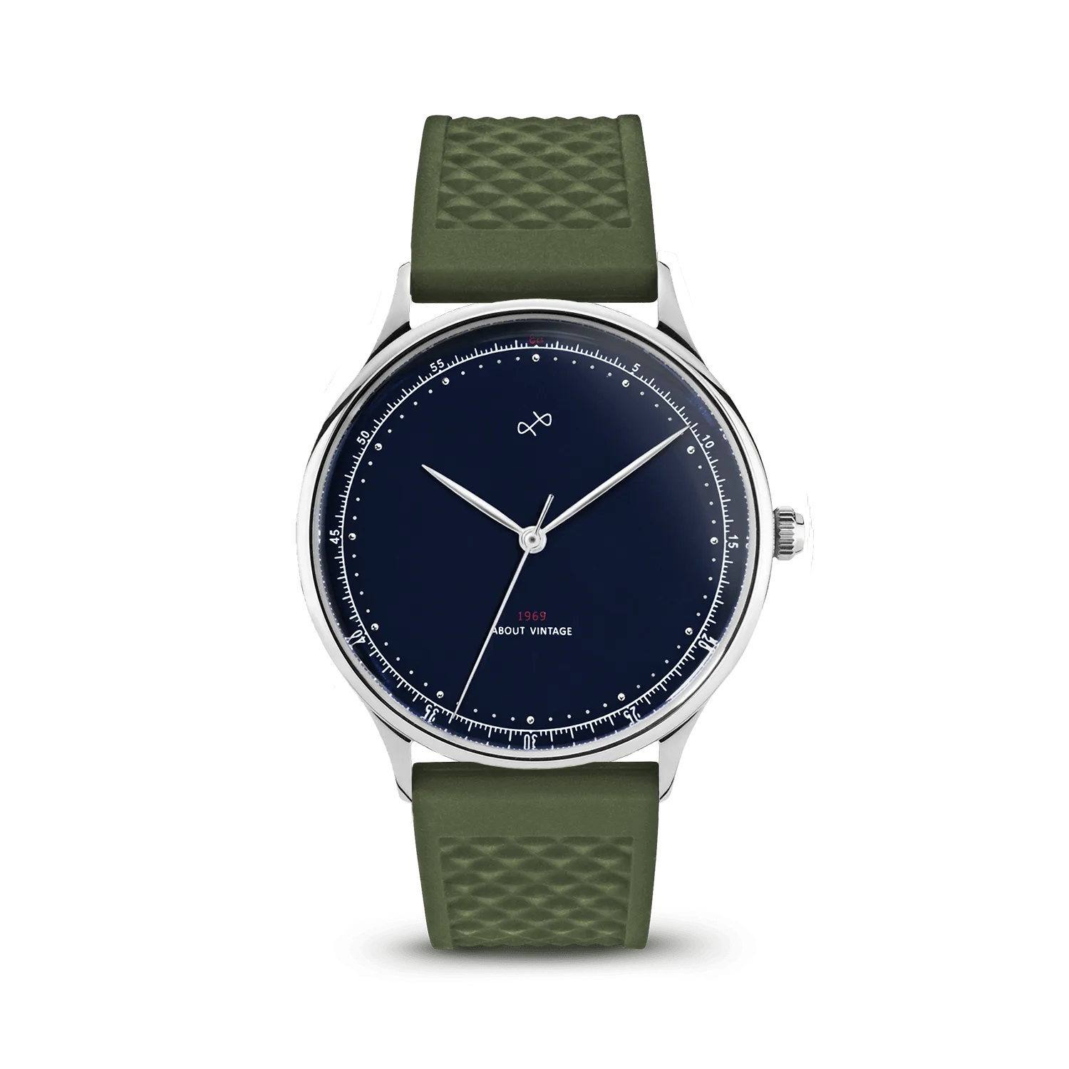 1969 Vintage, Steel / Midnight Blue - Special Edition – 39mm