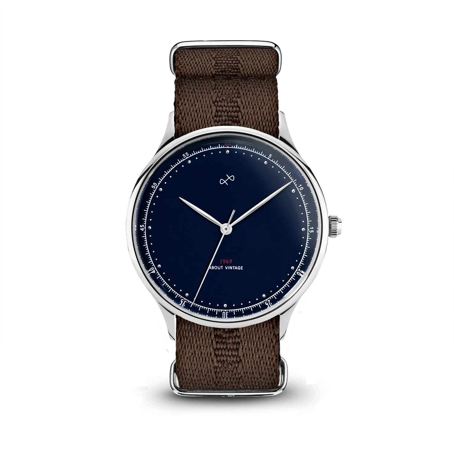 1969 Vintage, Steel / Midnight Blue - Special Edition – 39mm