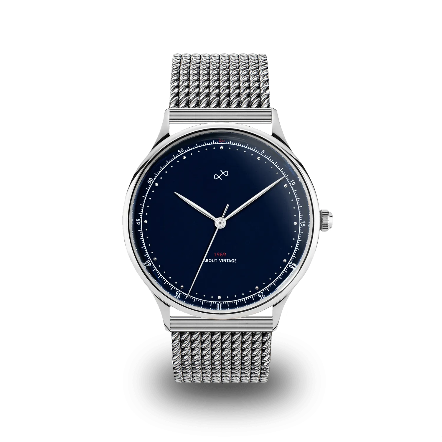 1969 Vintage, Steel / Midnight Blue - Special Edition – 39mm