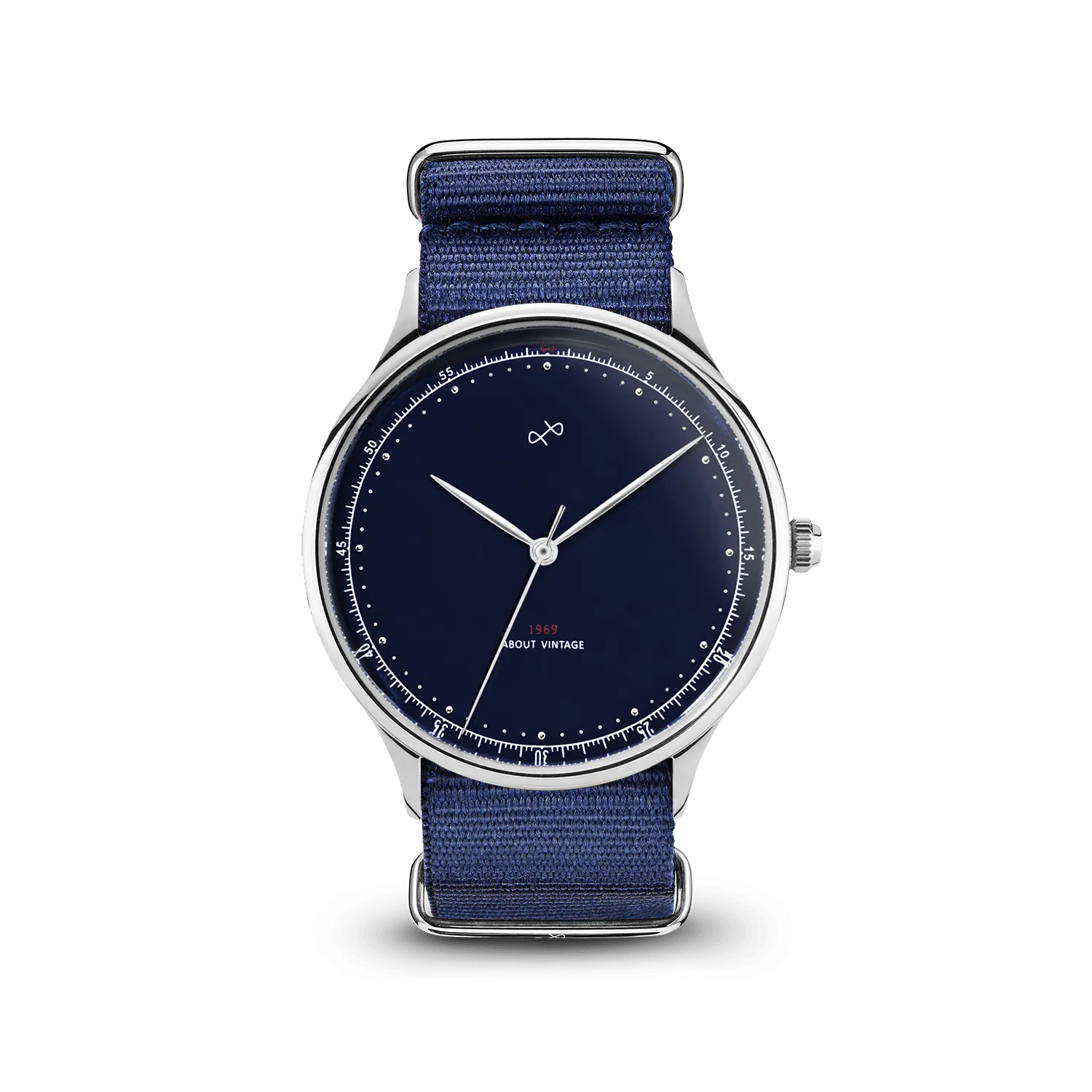 1969 Vintage, Steel / Midnight Blue - Special Edition – 39mm