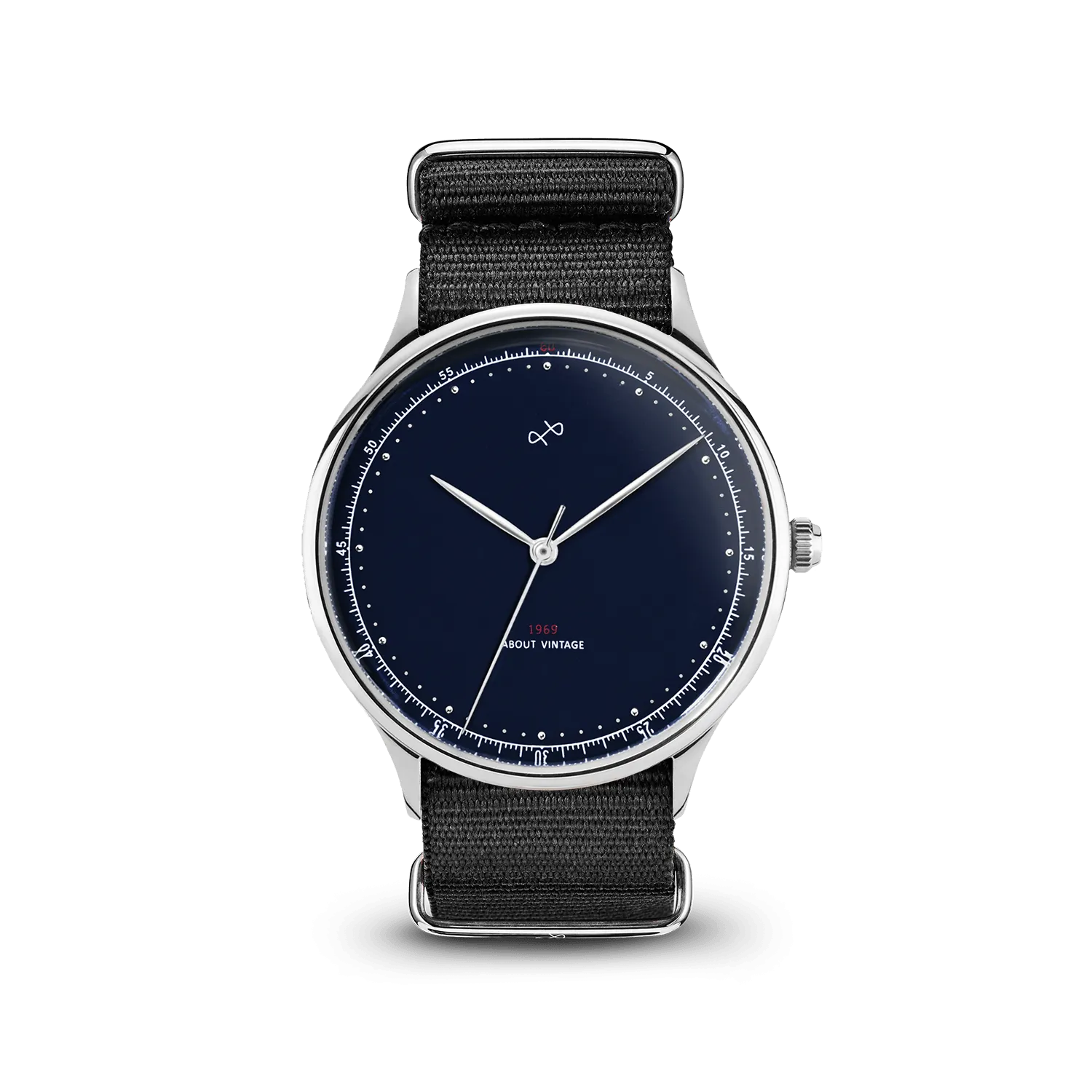 1969 Vintage, Steel / Midnight Blue - Special Edition – 39mm