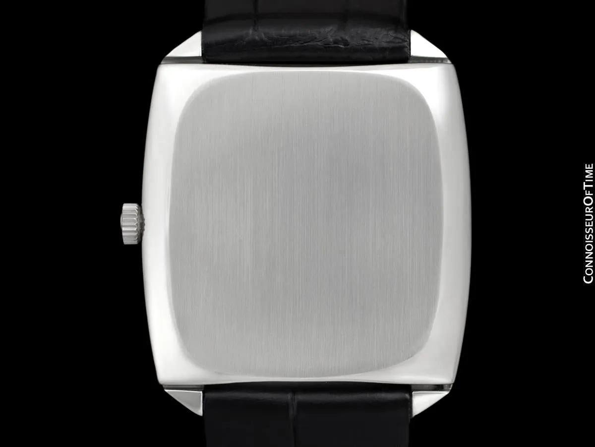 1970 Omega De Ville Vintage Mens Automatic Dress Watch with Disney's Pluto Dog - Stainless Steel