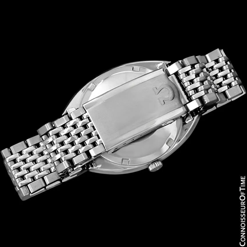 1970 Omega De Ville Vintage Mens Cal. 565 Automatic Watch with Quick-Setting Date - Stainless Steel