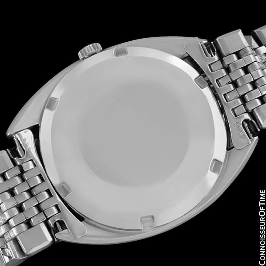 1970 Omega De Ville Vintage Mens Cal. 565 Automatic Watch with Quick-Setting Date - Stainless Steel