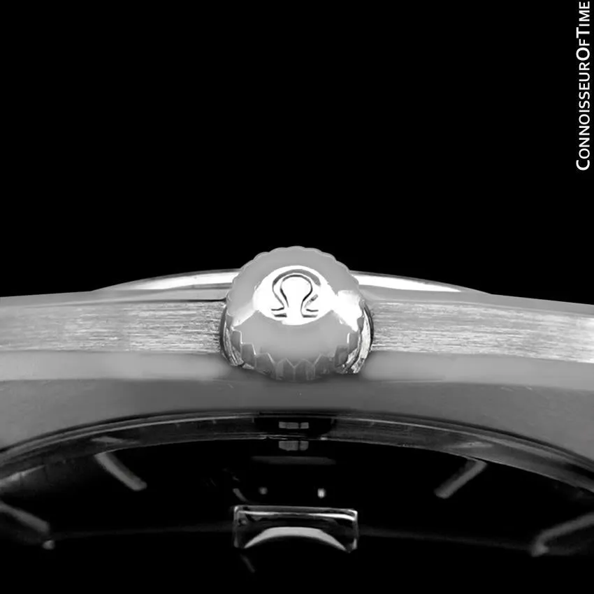 1970 Omega De Ville Vintage Mens Cal. 565 Automatic Watch with Quick-Setting Date - Stainless Steel