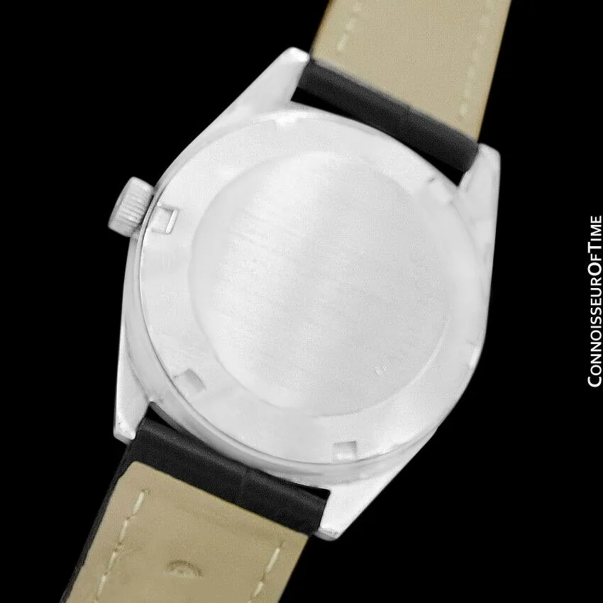 1970 Omega Geneve Vintage Mens Cal. 565 Automatic Watch with Quick-Setting Date - Stainless Steel