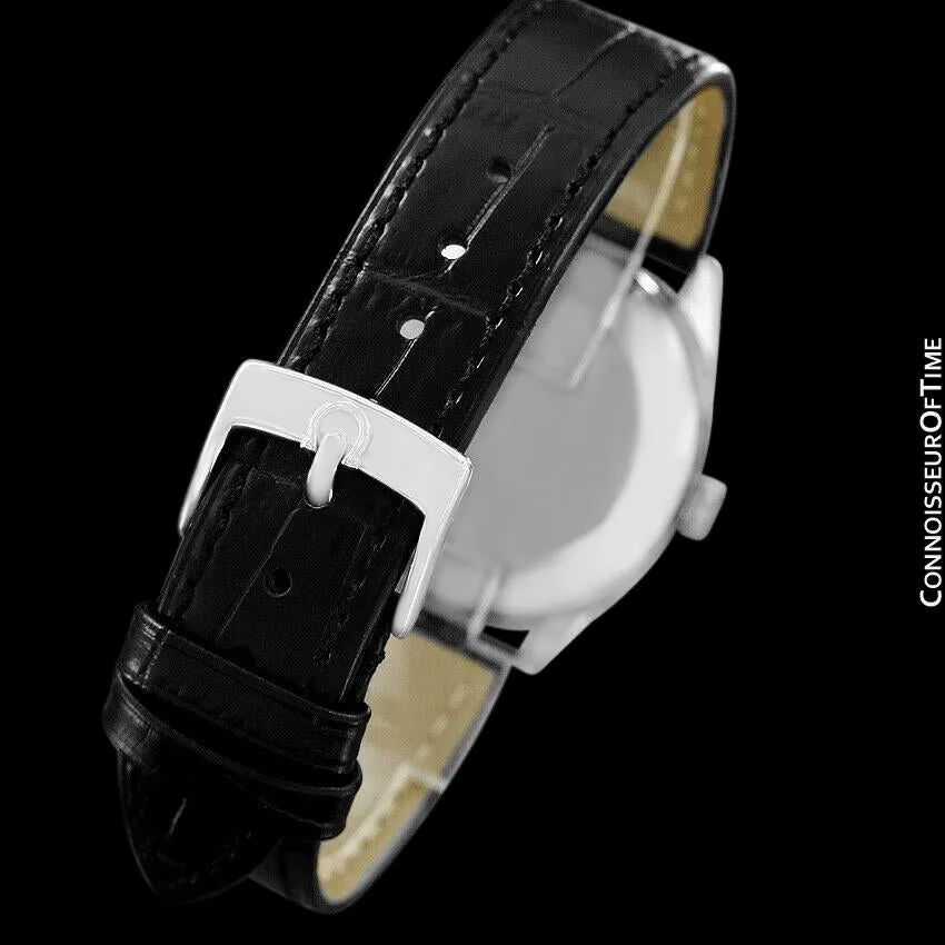 1970 Omega Geneve Vintage Mens Cal. 565 Automatic Watch with Quick-Setting Date - Stainless Steel