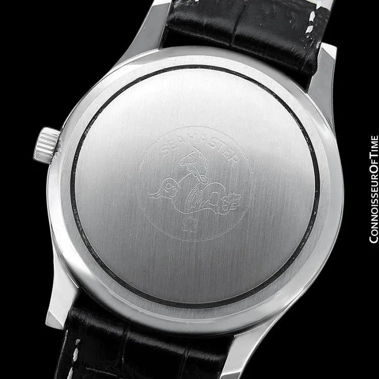 1970's Omega Seamaster Cosmic 2000 Vintage Retro Mens Dive Watch, Date - Stainless Steel
