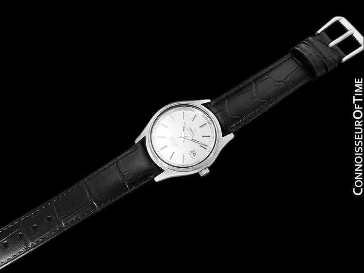 1970's Omega Seamaster Cosmic 2000 Vintage Retro Mens Dive Watch, Date - Stainless Steel