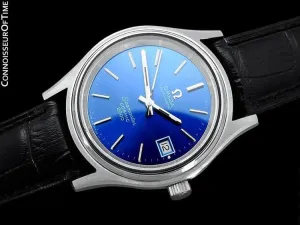 1970's Omega Seamaster Cosmic 2000 Vintage Retro Mens Dive Watch, Date - Stainless Steel