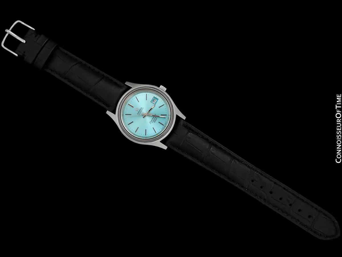 1970's Omega Seamaster Cosmic 2000 Vintage Retro Mens Dive Watch, Date - Stainless Steel