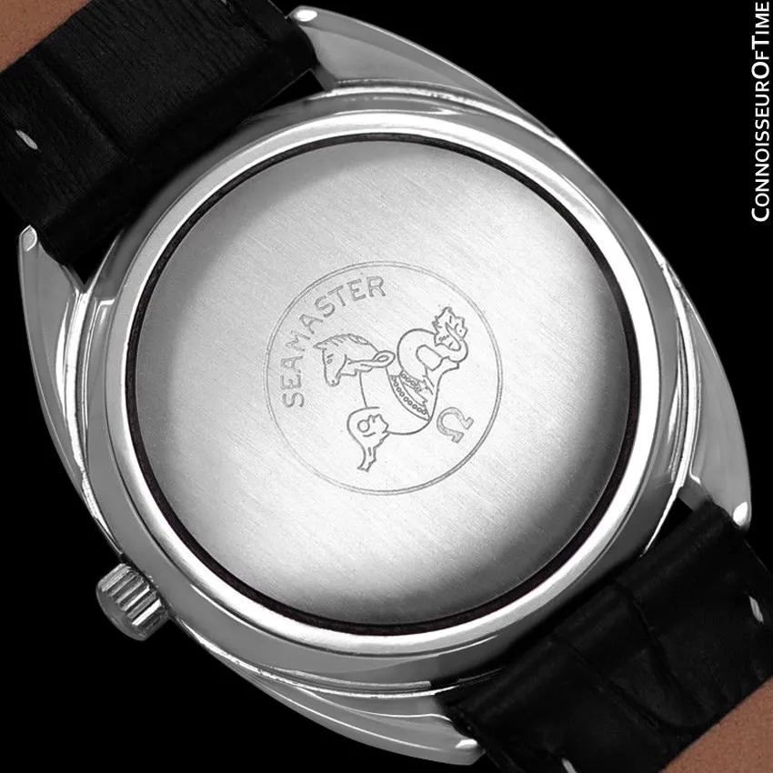 1970's Omega Seamaster Cosmic 2000 Vintage Retro Mens Dive Watch, Date - Stainless Steel