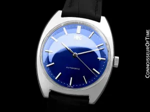 1971 IWC Vintage Mens Full Size Watch, Cal. 8541B Pellaton Automatic - Stainless Steel