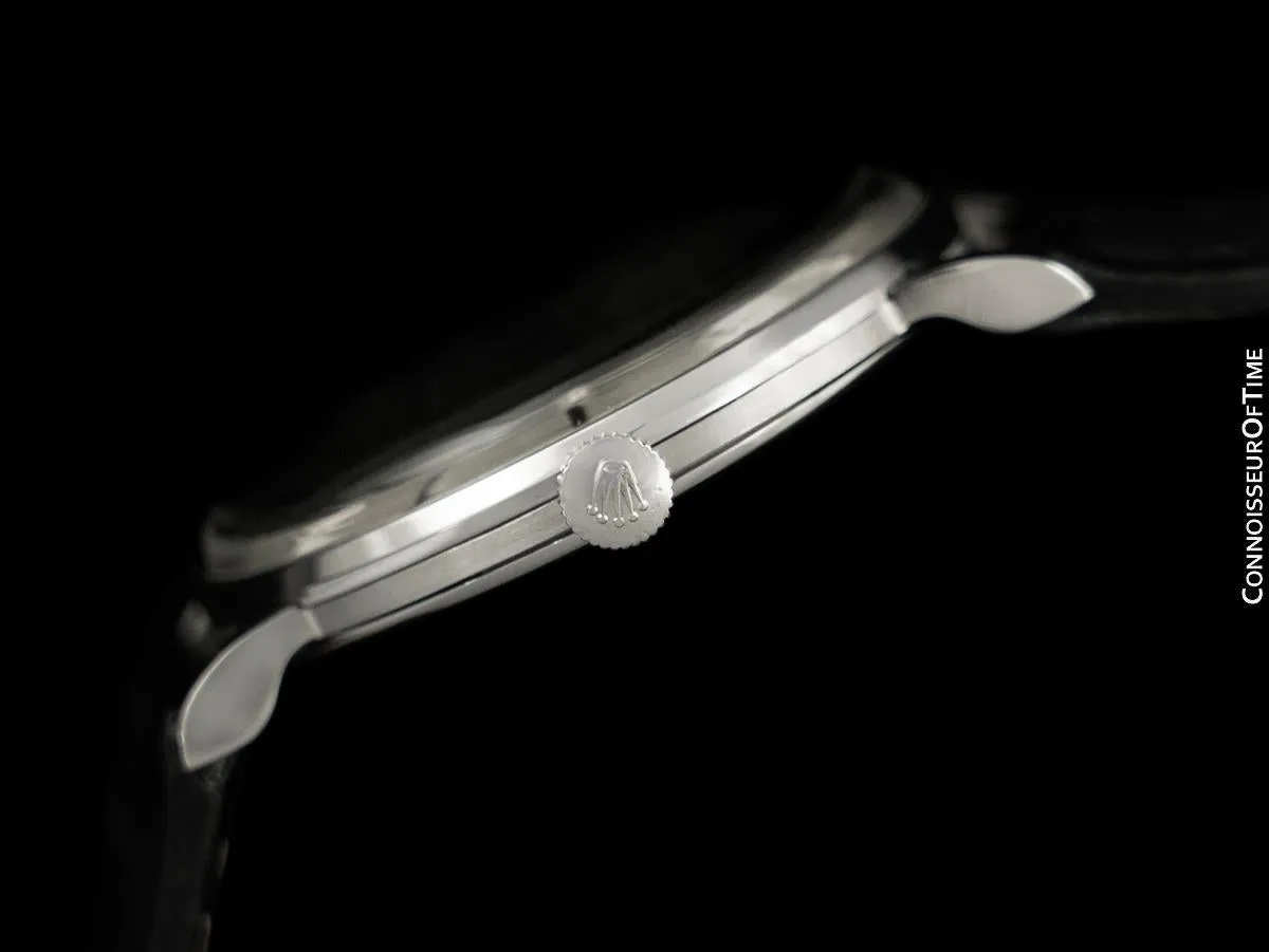 1971 Rolex Precision Vintage Mens Classic Ref. 9829 Dress Watch - Stainless Steel