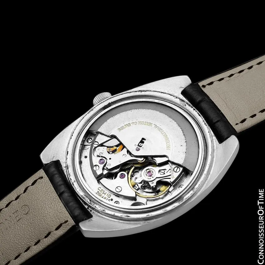 1972 IWC Vintage Mens Full Size Watch, Cal. 8541B Pellaton Automatic with Date - Stainless Steel