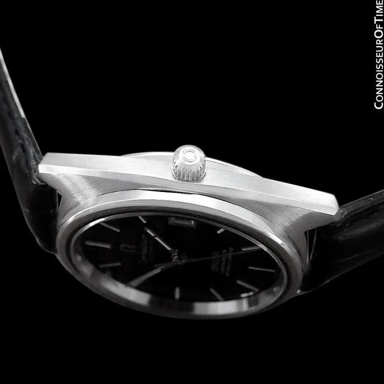 1972 Omega Constellation "C" Chronometer Vintage Mens Calendar Date Watch - Stainless Steel