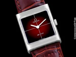 1972 Omega De Ville Vintage Small Mens Midsize Unisex Dress Watch - Stainless Steel