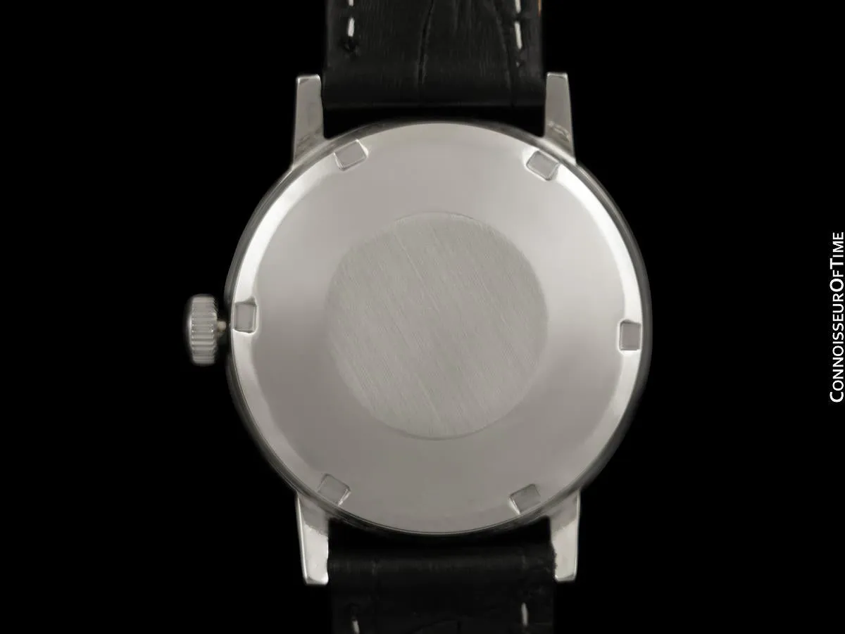 1972 Omega Geneve Vintage Mens Automatic Watch with Quick-Setting Date - Stainless Steel
