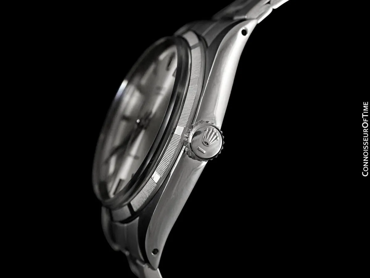 1972 Rolex Oyster Vintage Mens Watch, Stainless Steel - Classic Design