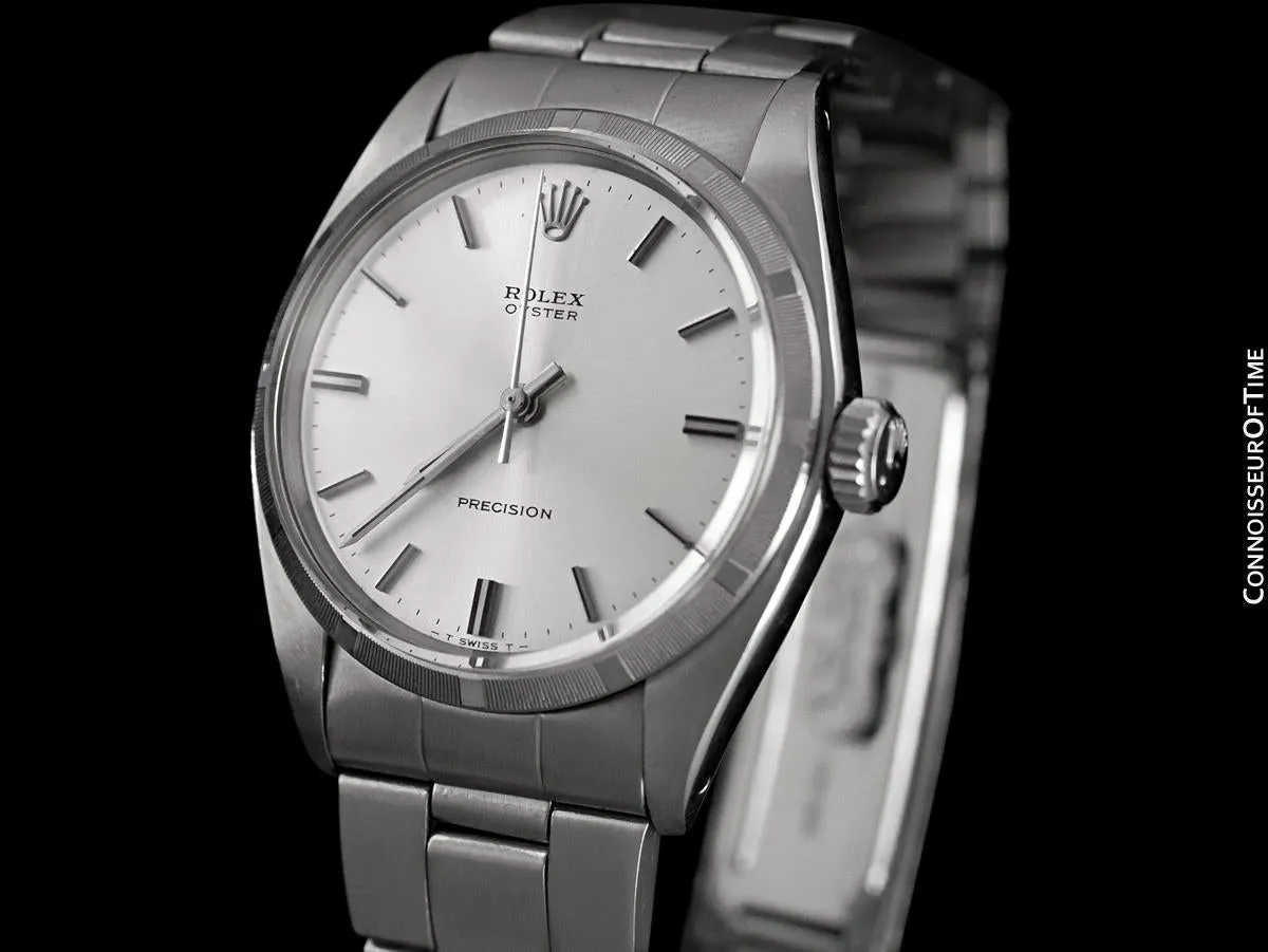 1972 Rolex Oyster Vintage Mens Watch, Stainless Steel - Classic Design