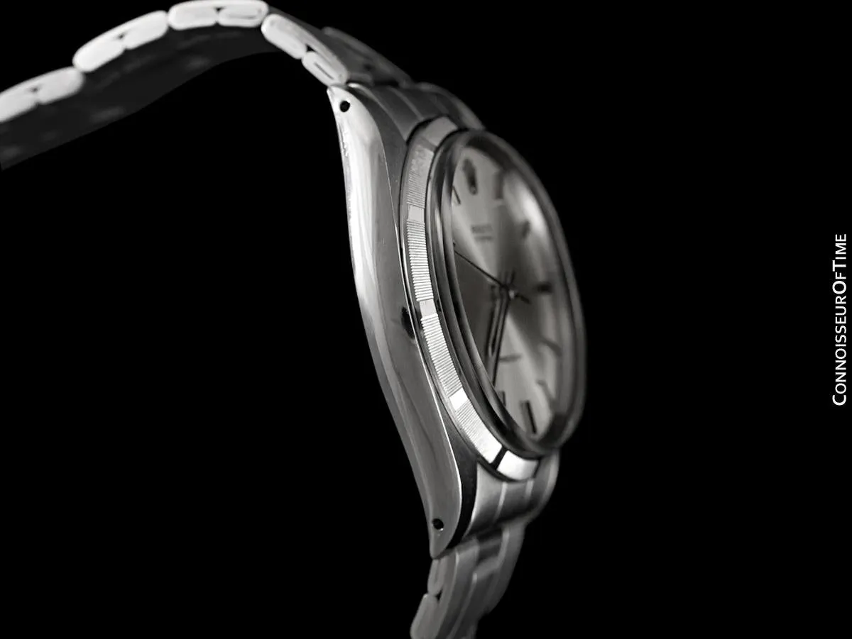 1972 Rolex Oyster Vintage Mens Watch, Stainless Steel - Classic Design