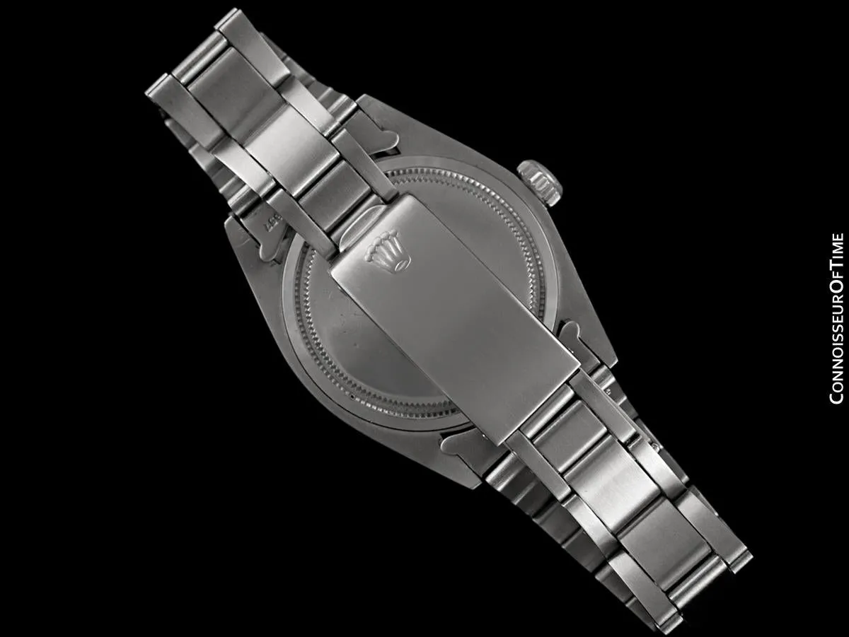 1972 Rolex Oyster Vintage Mens Watch, Stainless Steel - Classic Design