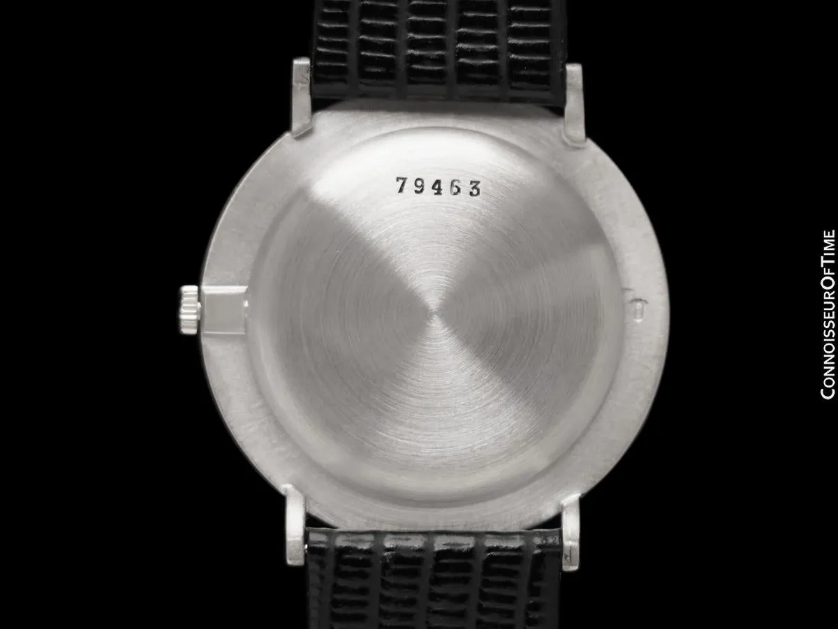 1973 Audemars Piguet Vintage Mens Thin Dress Watch - 18K White Gold