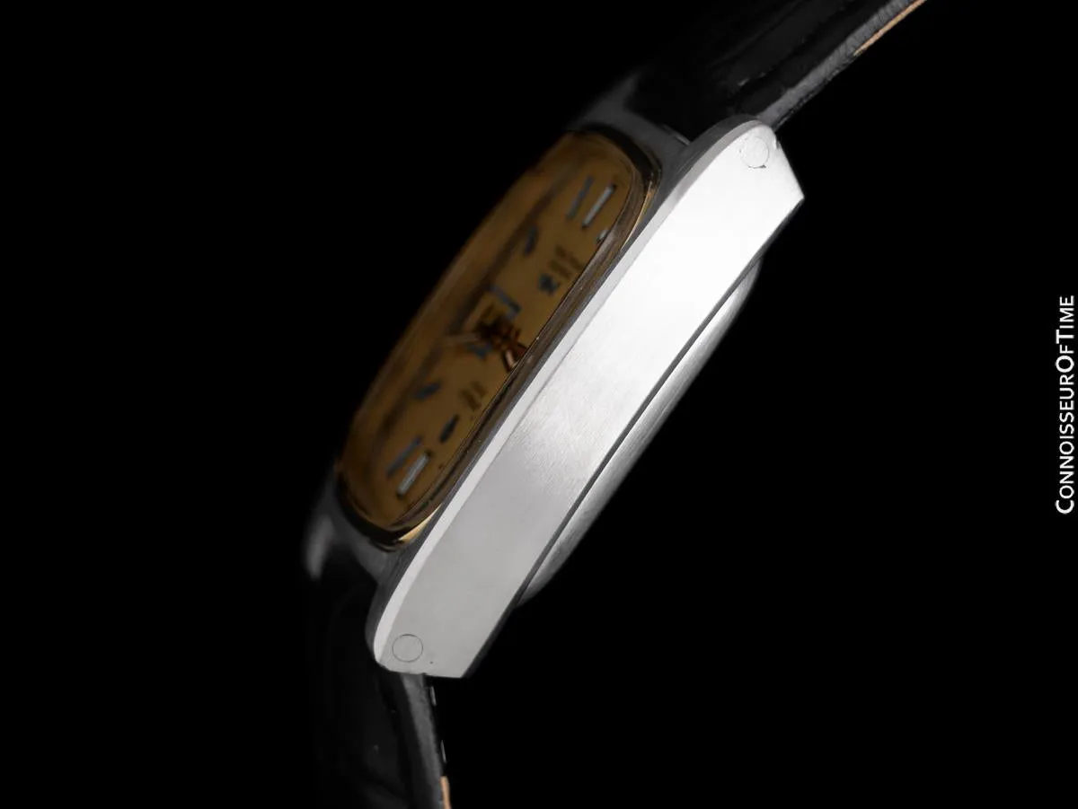 1973 Omega Constellation Vintage Mens Automatic Chronometer Watch, Day Date - Stainless Steel & 14K Gold