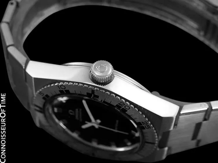 1973 Omega Geneve Vintage Mens Divers Watch - Stainless Steel