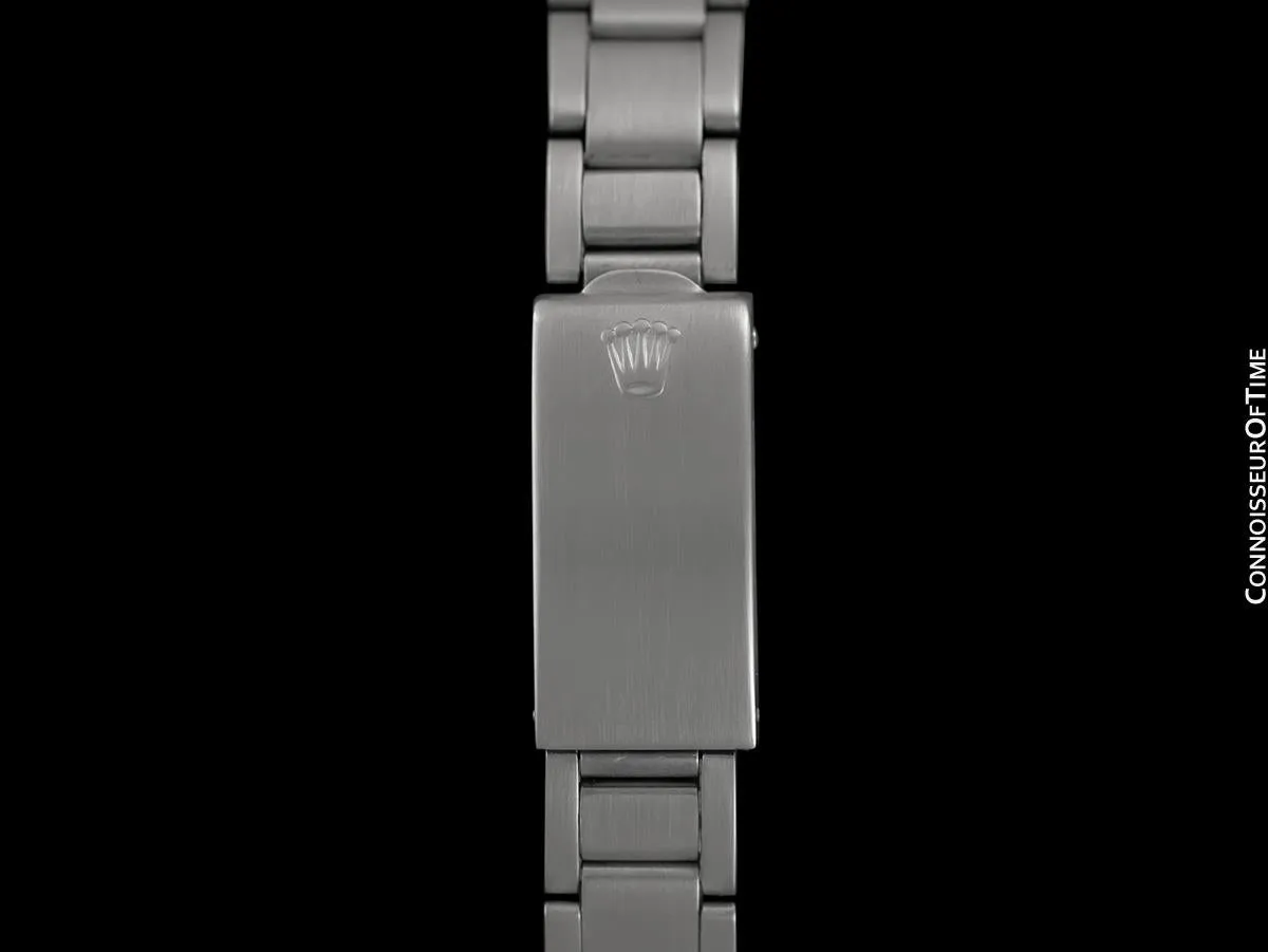 1973 Rolex Oyster Vintage Mens Handwound Watch, Stainless Steel - Classic Design