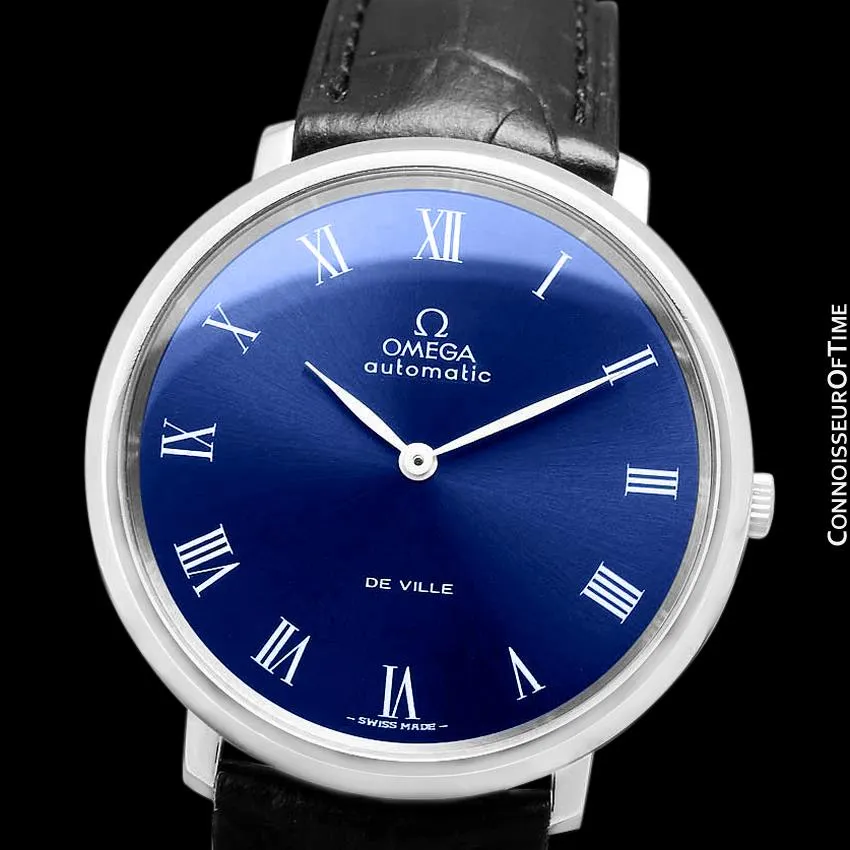 1974 Omega Vintage De Ville Mens Full Size Automatic Watch - Stainless Steel